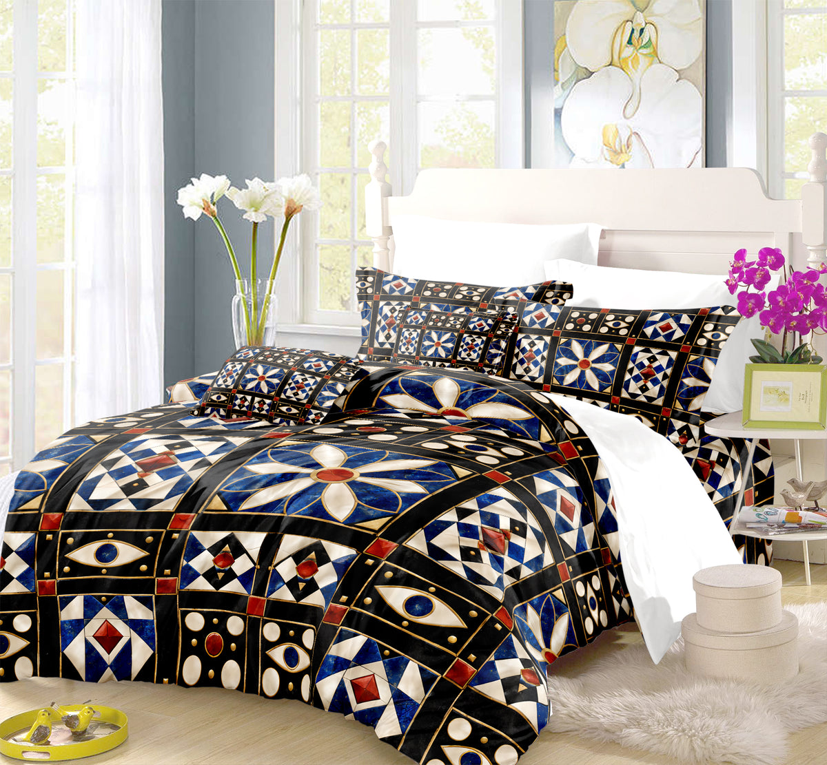 Mesopotamian Home Duvet Cover Set - Print 24