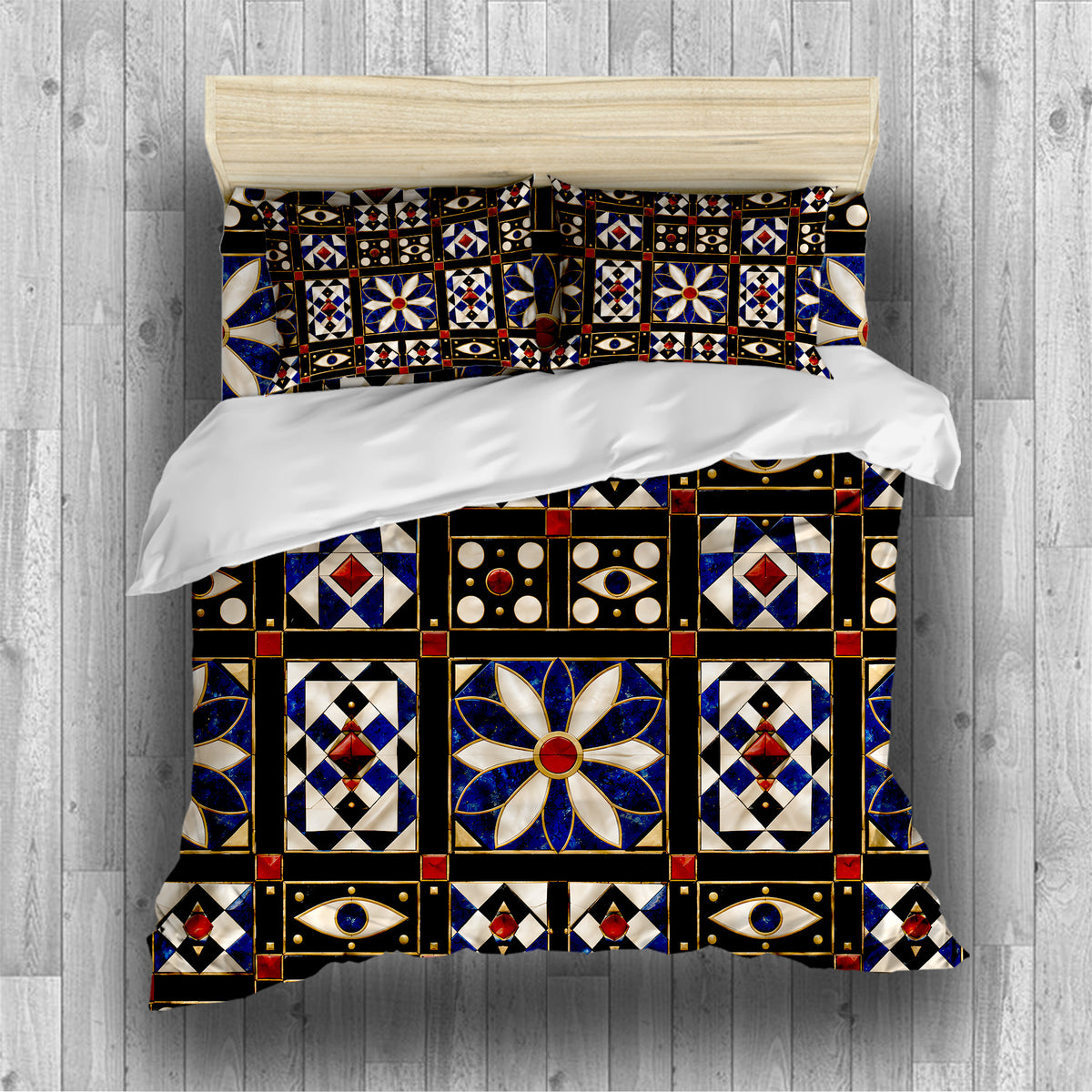 Mesopotamian Home Duvet Cover Set - Print 19
