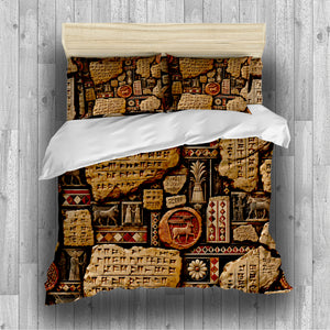 Mesopotamian Home Duvet Cover Set - Print 25