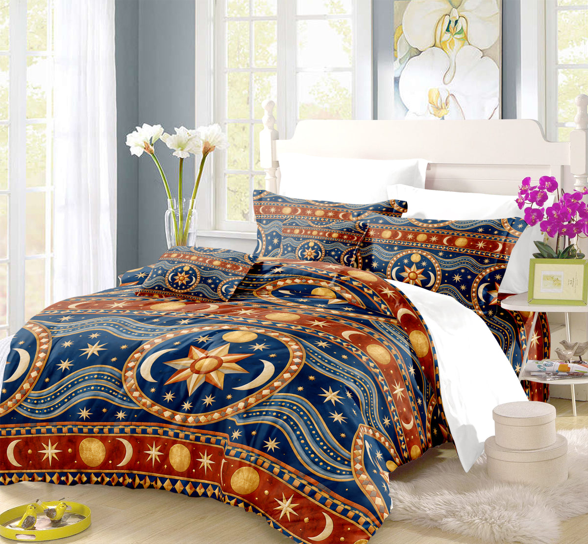 Mesopotamian Home Duvet Cover Set - Print 36