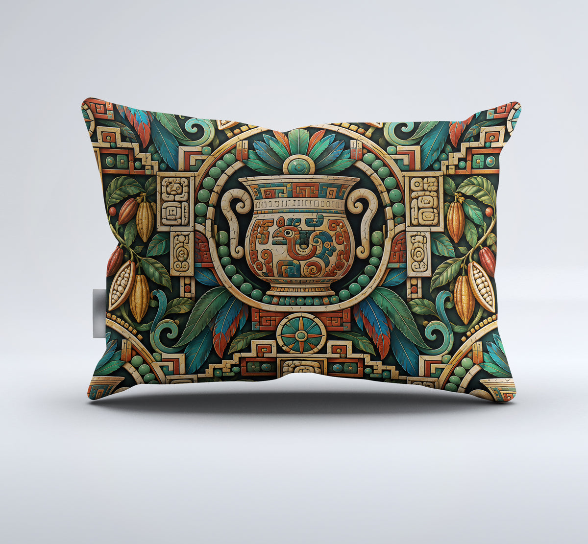 Mesoamerican Civilizations Duvet Cover Set - Print 22