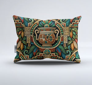 Mesoamerican Civilizations Duvet Cover Set - Print 22