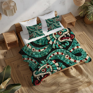 Mesoamerican Civilizations Duvet Cover Set - Print 26