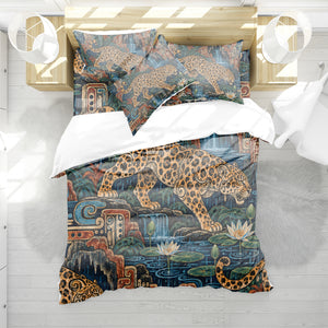 Mesoamerican Civilizations Duvet Cover Set - Print 35