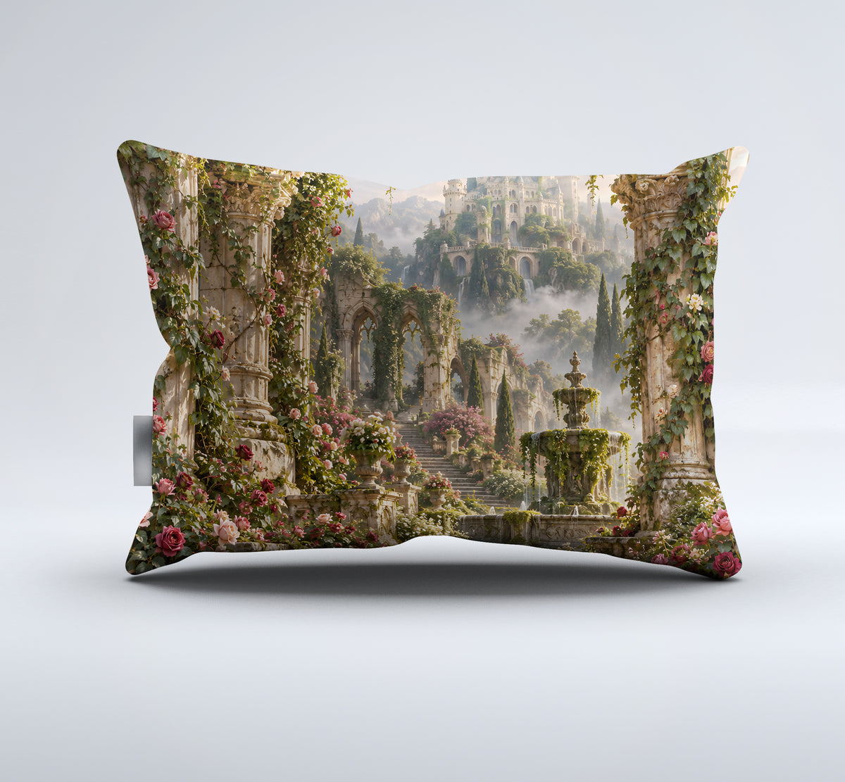 Fantasy Castle Forest Duvet Cover Set - Print 16