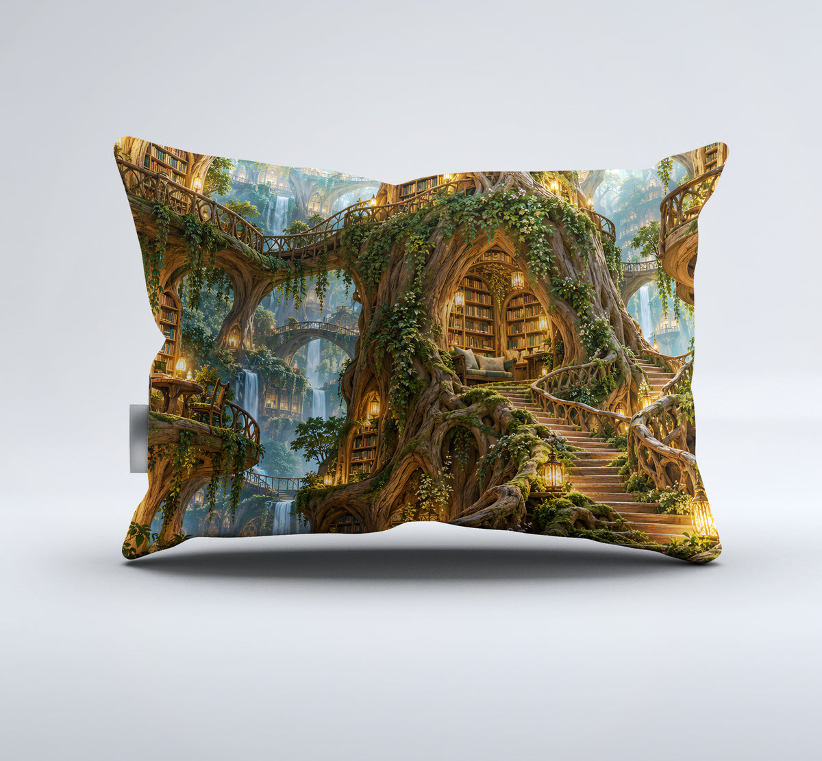 Enchanted Library Duvet Cover Set - Print 10