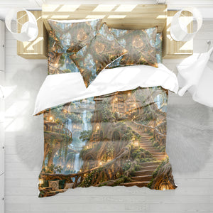 Enchanted Library Duvet Cover Set - Print 11