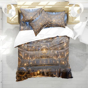 Enchanted Library Duvet Cover Set - Print 17