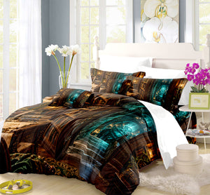 Enchanted Library Duvet Cover Set - Print 24