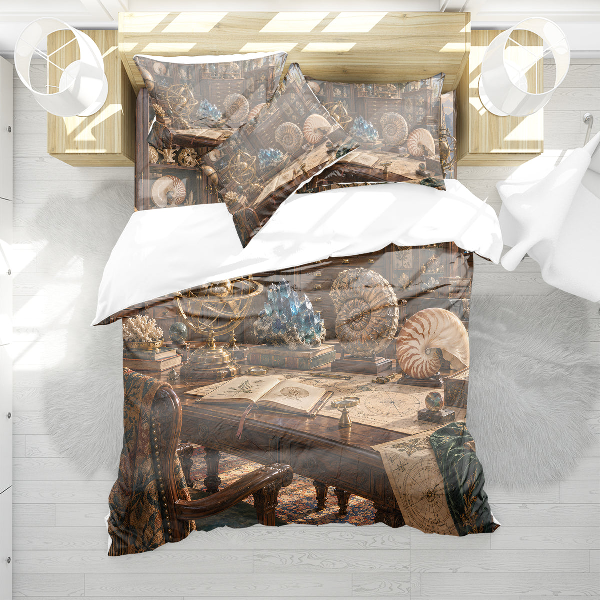 Enchanted Library Duvet Cover Set - Print 29