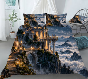 Celestial Observatory Duvet Cover Set - Print 9