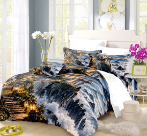 Celestial Observatory Duvet Cover Set - Print 12
