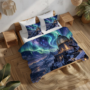 Celestial Observatory Duvet Cover Set - Print 32