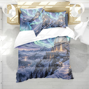 Celestial Observatory Duvet Cover Set - Print 35