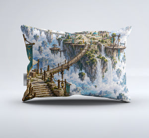 Floating Sky Kingdom Duvet Cover Set - Print 16