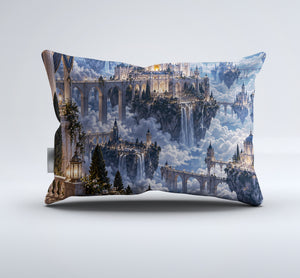 Floating Sky Kingdom Duvet Cover Set - Print 22