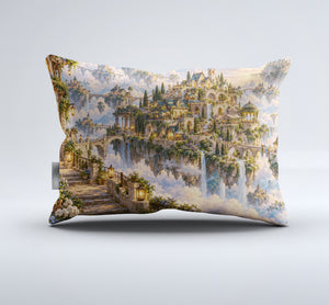 Floating Sky Kingdom Duvet Cover Set - Print 28