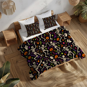 Skeleton Duvet Cover Set - Print 14