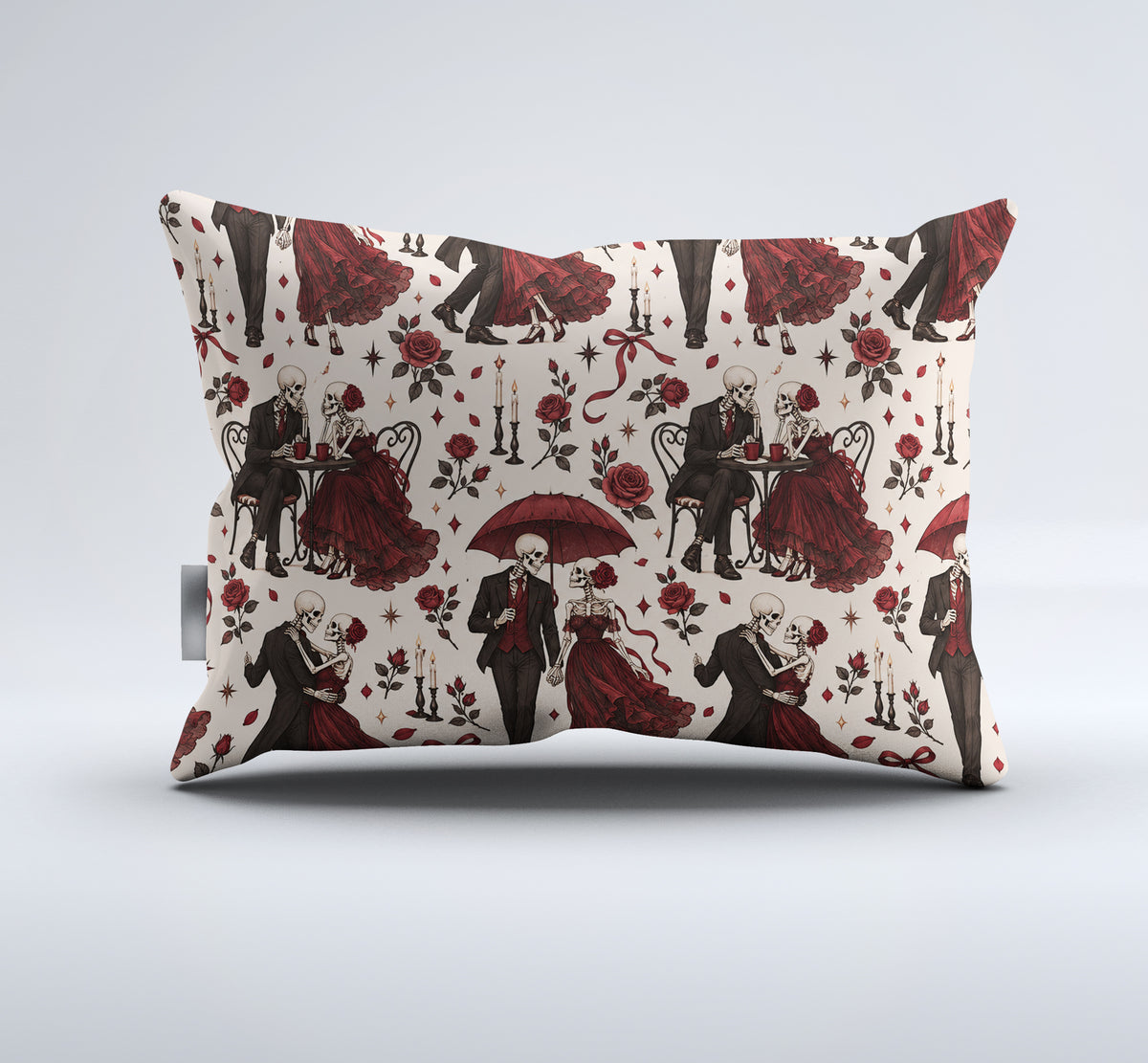 Skeleton Duvet Cover Set - Print 34