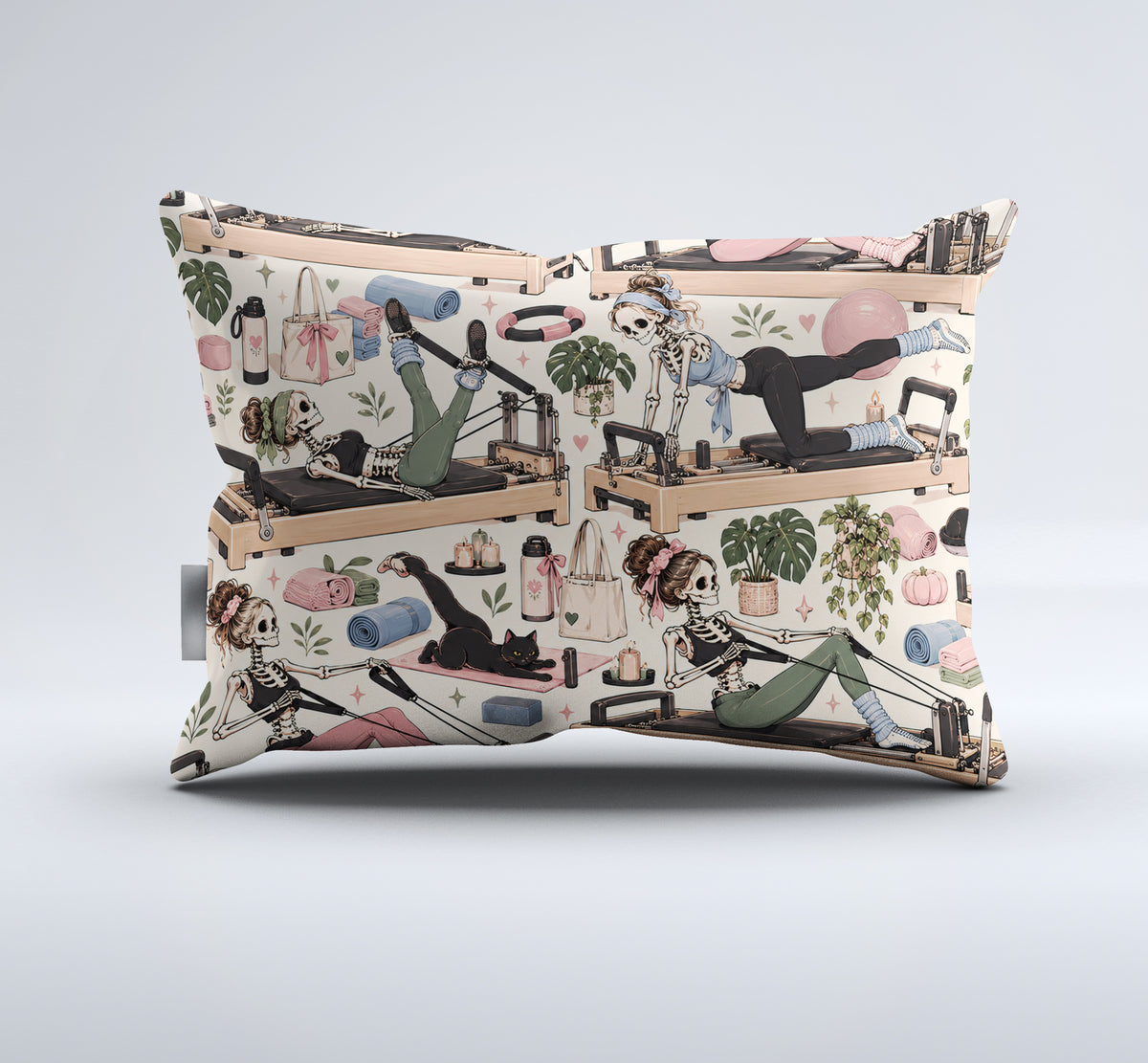 Skeleton Active Life Duvet Cover Set - Print 4