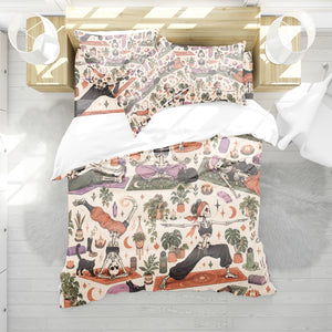 Skeleton Active Life Duvet Cover Set - Print 11