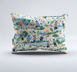 Skeleton Active Life Duvet Cover Set - Print 16