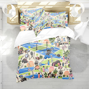 Skeleton Active Life Duvet Cover Set - Print 23
