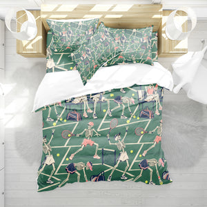 Skeleton Lifestyle Sports Duvet Cover Set - Print 11
