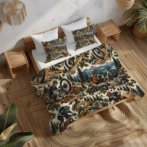 Skeleton Lifestyle Sports Duvet Cover Set - Print 20