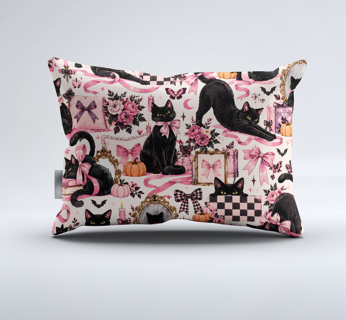 Black Cat Duvet Cover Set - Print 4