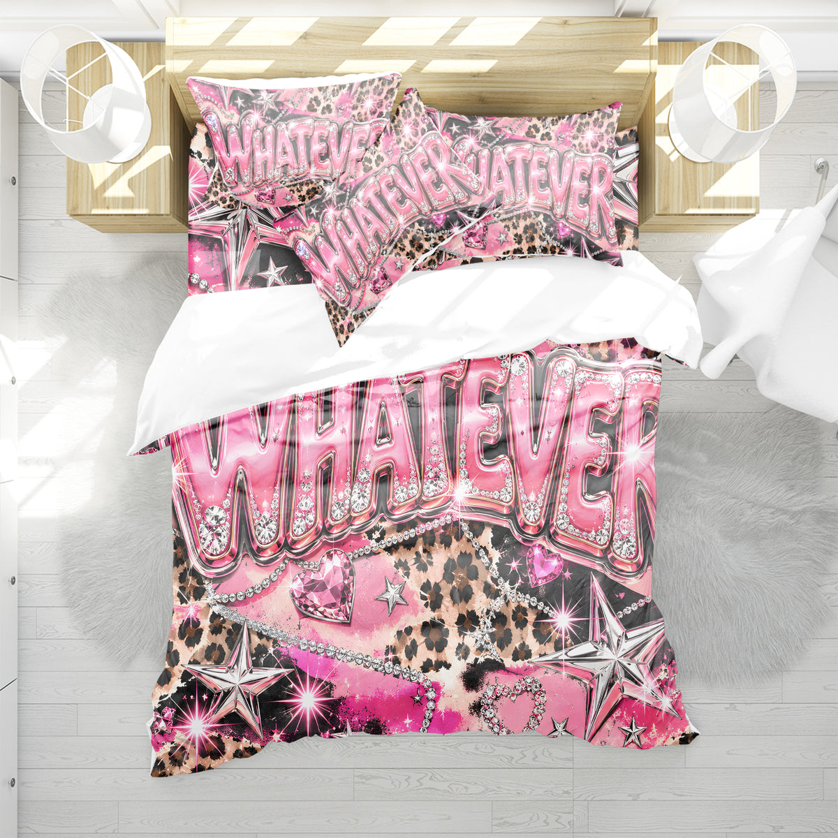 WHATEVER Duvet Cover Set - Print 5