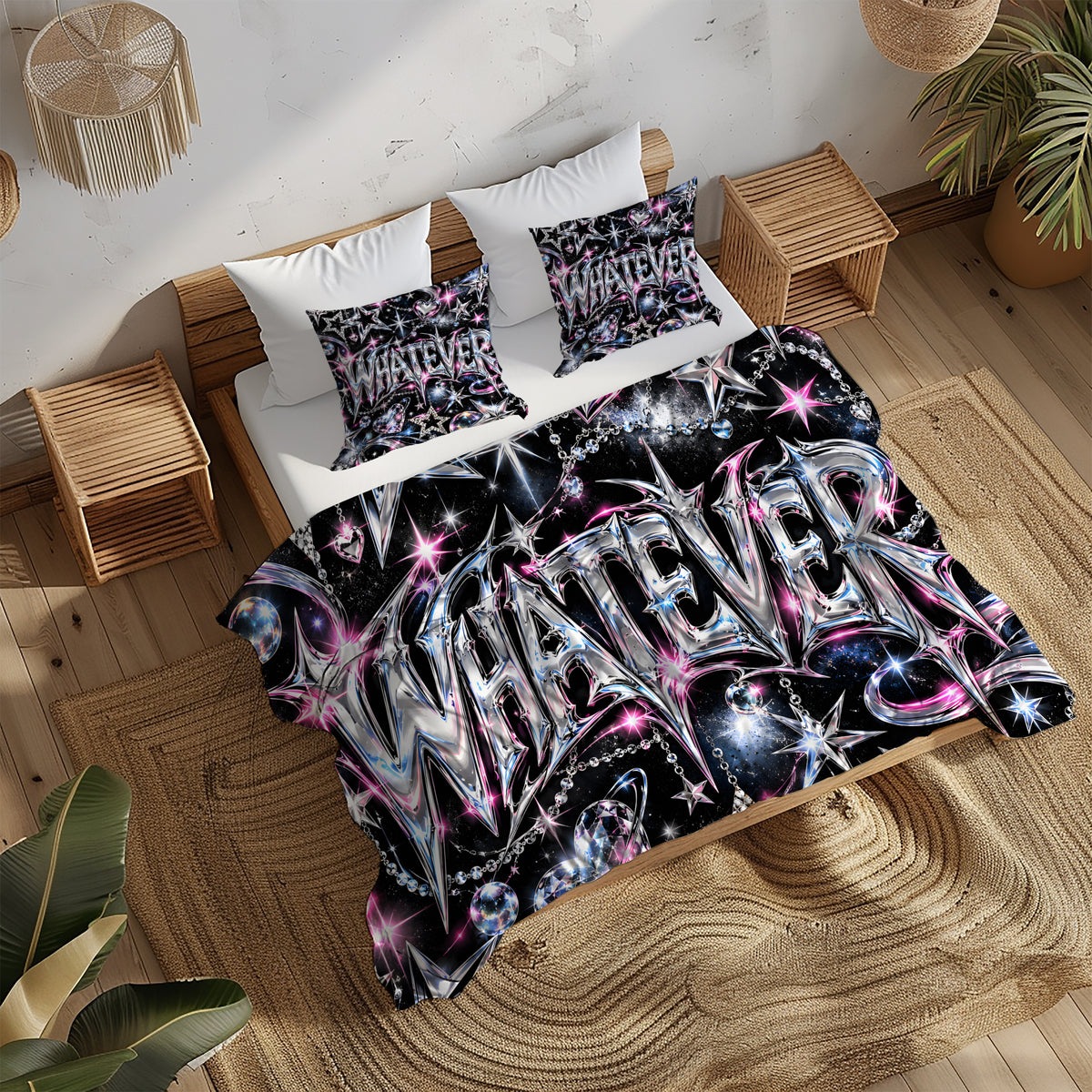 WHATEVER Duvet Cover Set - Print 8
