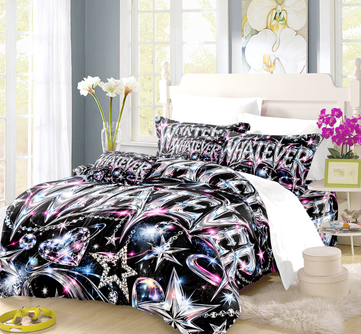 WHATEVER Duvet Cover Set - Print 12