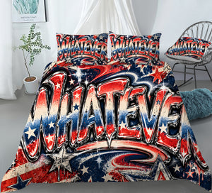 WHATEVER Duvet Cover Set - Print 15