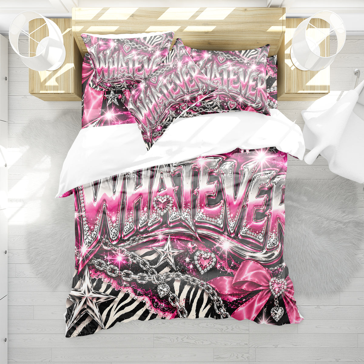 WHATEVER Duvet Cover Set - Print 35