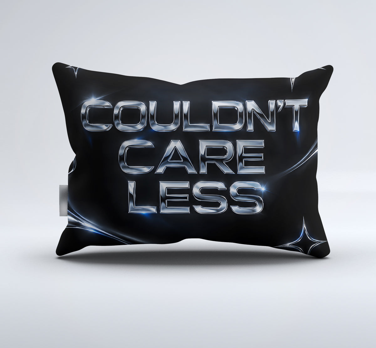 COULDN'T CARE LESS Duvet Cover Set - Print 10