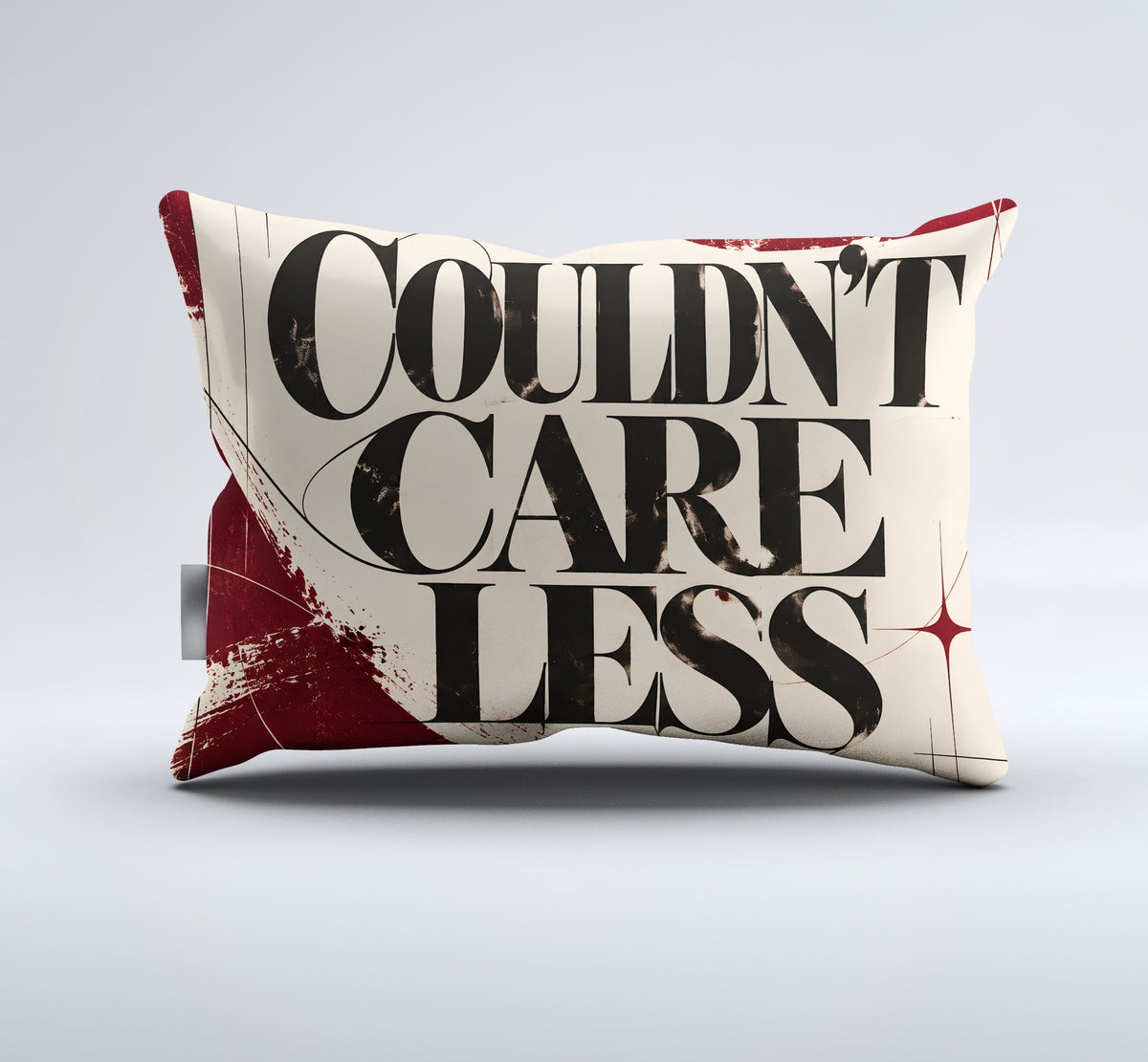 COULDN'T CARE LESS Duvet Cover Set - Print 22