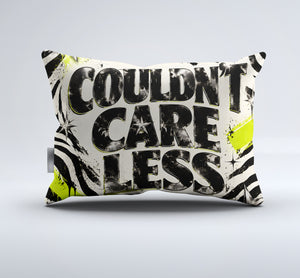COULDN'T CARE LESS Duvet Cover Set - Print 34