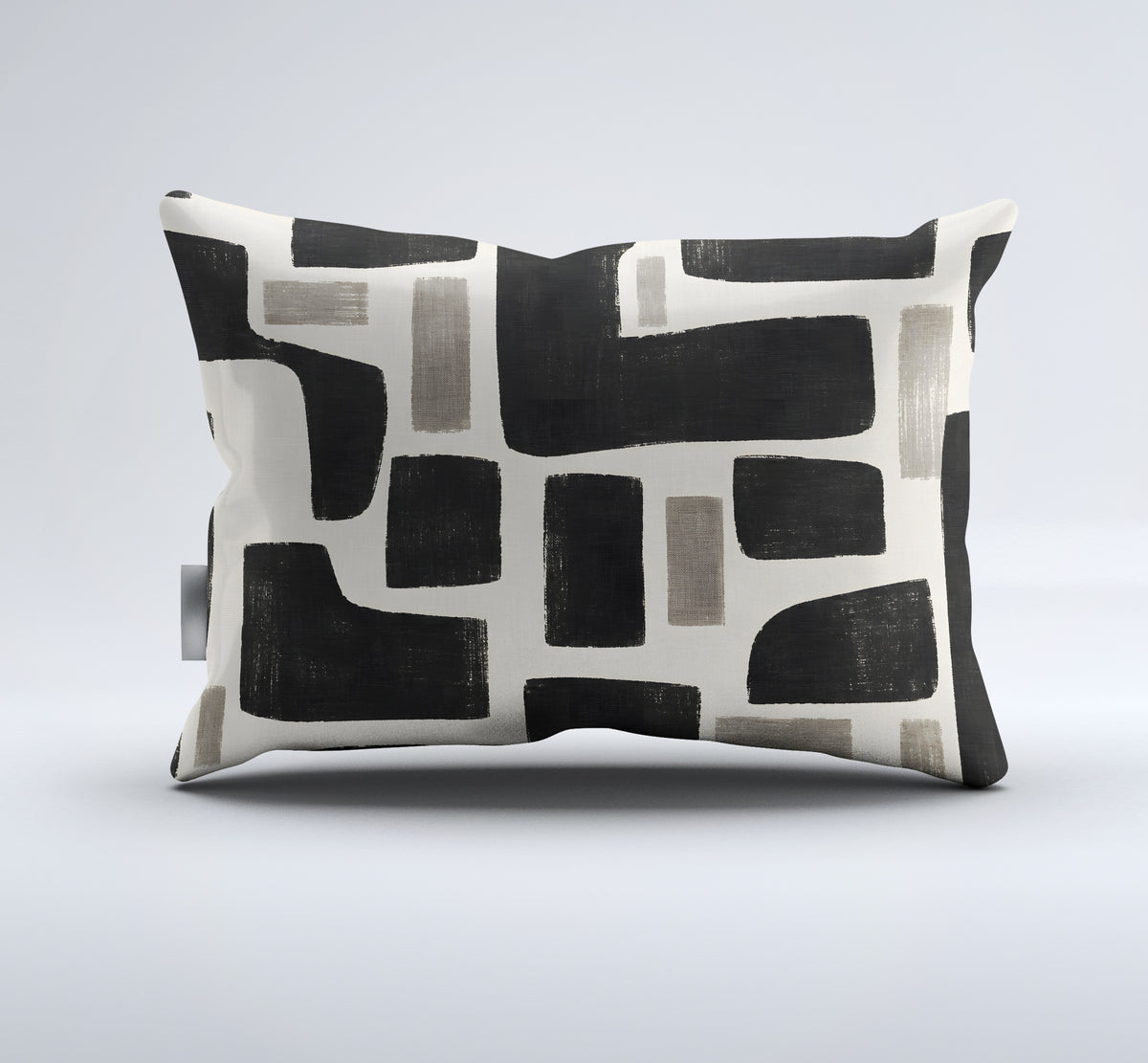 Contemporary Earth & Loom Geometry Duvet Cover Set - Print 4