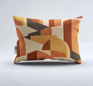 Contemporary Earth & Loom Geometry Duvet Cover Set - Print 28