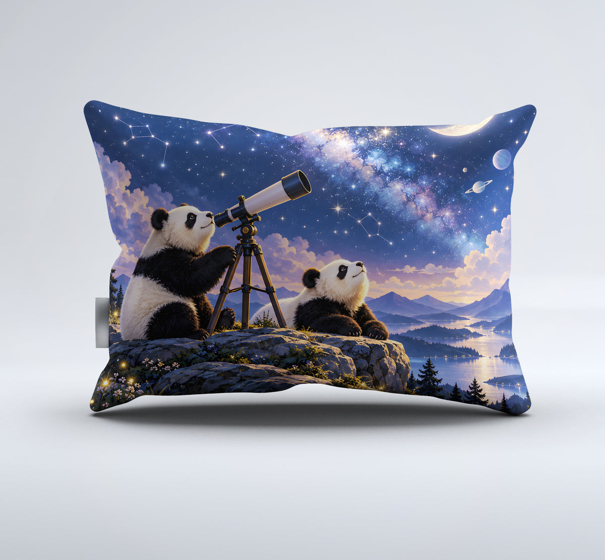 Panda Kids Story & Play Duvet Cover Set - Print 22