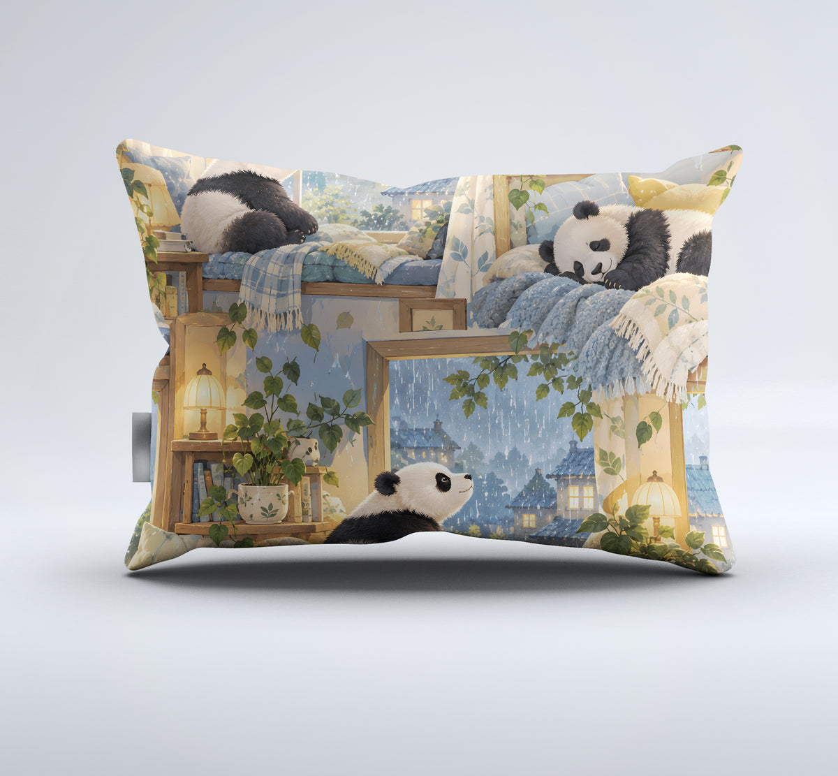 Panda Kids Story & Play Duvet Cover Set - Print 28