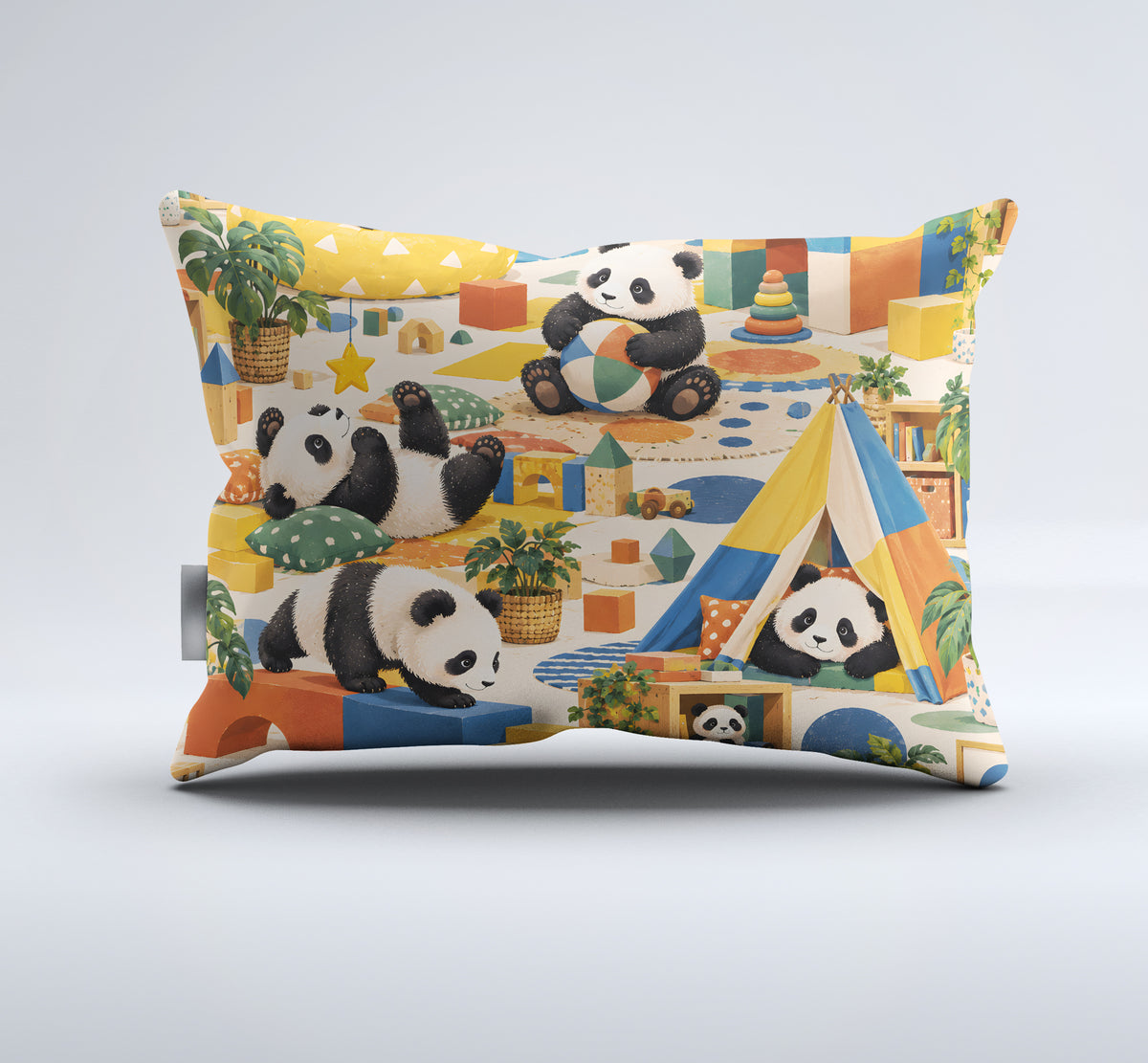Panda Kids Story & Play Duvet Cover Set - Print 34