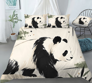 Panda Adult Nature & Quiet Home Duvet Cover Set - Print 15