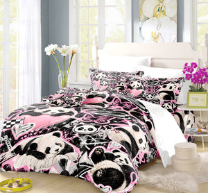 Panda × American Interest Culture Duvet Cover Set - Print 6