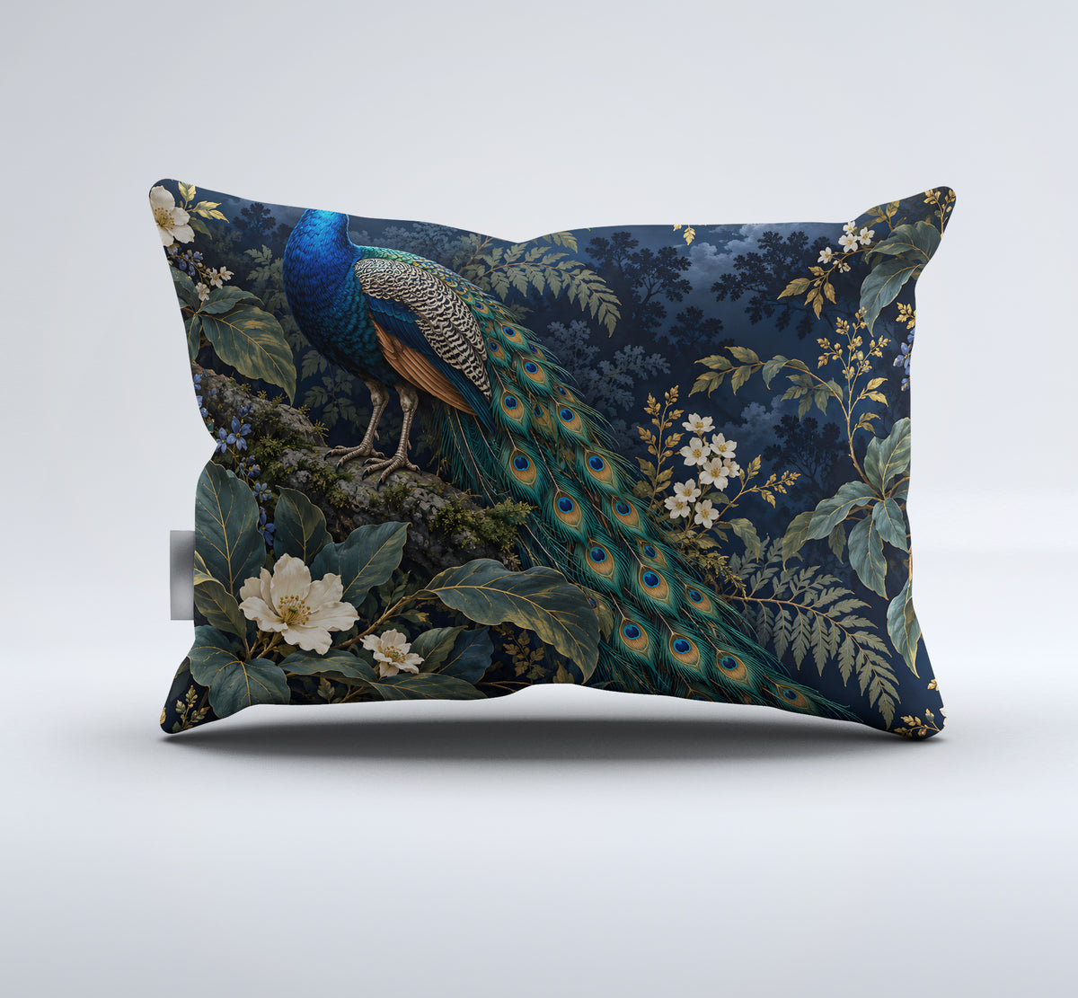 Regal Peacock Duvet Cover Set - Print 10