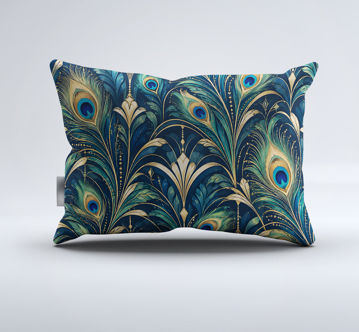 Regal Peacock Duvet Cover Set - Print 16