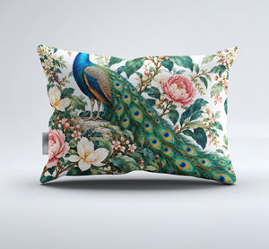 Regal Peacock Duvet Cover Set - Print 22