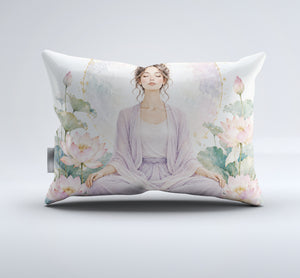 Yoga Meditation Energy Duvet Cover Set - Print 4