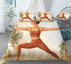 Yoga Meditation Energy Duvet Cover Set - Print 9